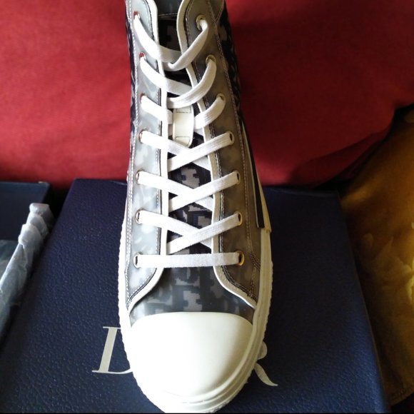 MEN'S DIOR B23 HIGH-TOP SNEAKER - Picture 3 of 9